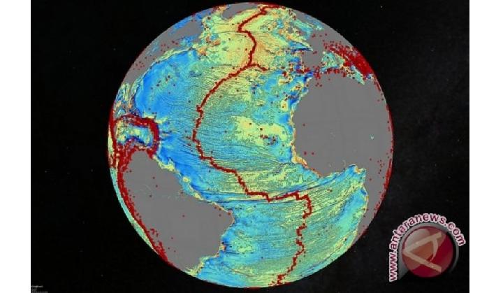 Lempeng di Bawah Samudera Hindia Disebut Terpecah?