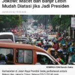 Ingat Janji Jokowi Terkait Banjir, Jangan Heran Kalau Ada Yang Dorong Nambah Satu Periode Lagi