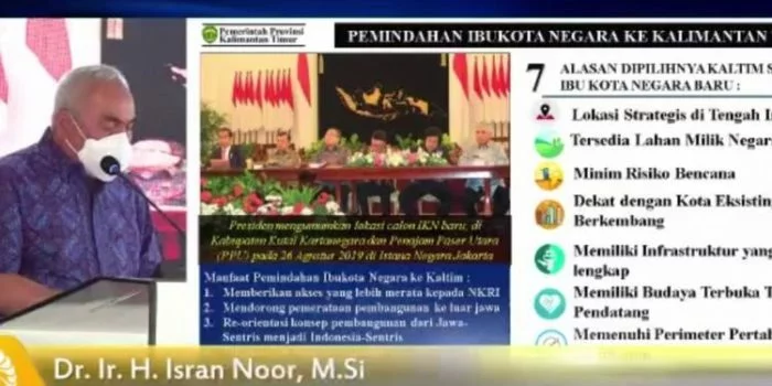 Pindahkan Ibu Kota Negara ke Kalimantan Timur, Gubernur Kaltim: Mas Jokowi Pasti Masuk Surga
