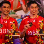 Fajar Rian berhasil menjuarai ganda putra Indonesia Master 2022