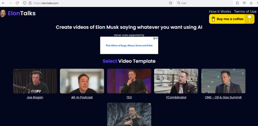 Lagi Viral Bikin Video Elon Musk